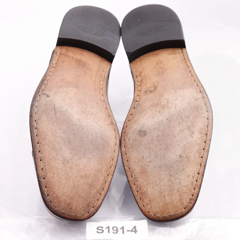 Florsheim Shoes Mens Welles Oxford Size 10.5 D Brown Leather Cap Toe Derby Dress